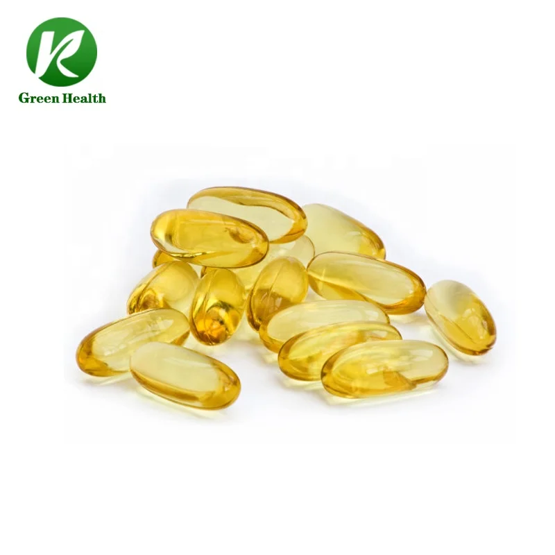 OEM ODM Green Health High quality halal fish liver oil softgel capsule Immune boost capsules