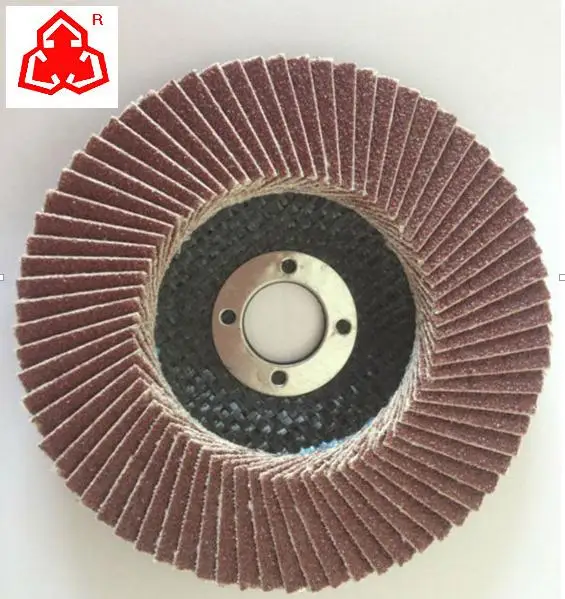 Sandpaper polisher zirconium oxide mop disc convex pattern for edge grinding