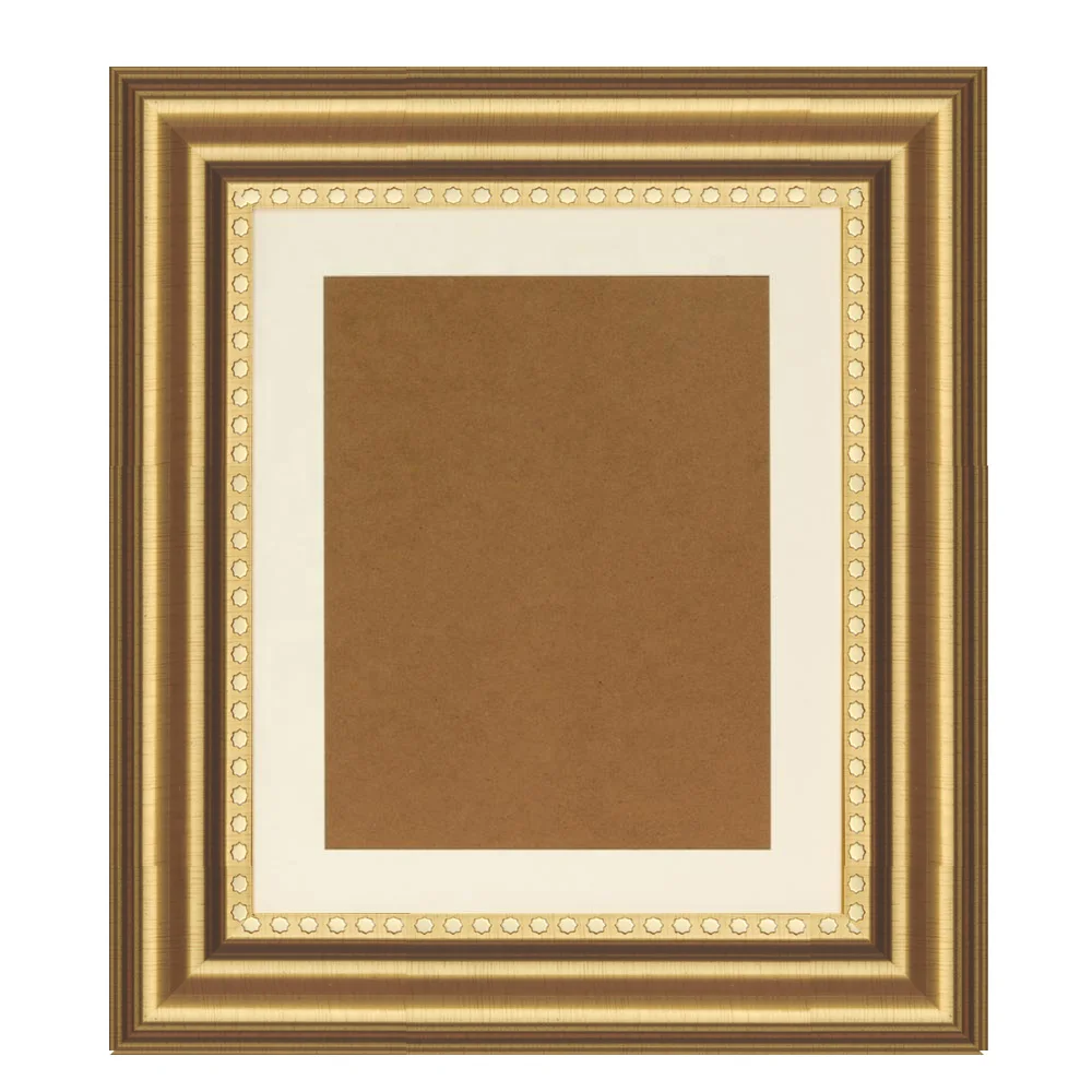 60x80CM Gold Photo Picture Frame with White Mat
