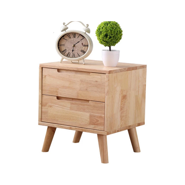 Резиновая деревянная кровать из массива дерева современная гостиничная кровать