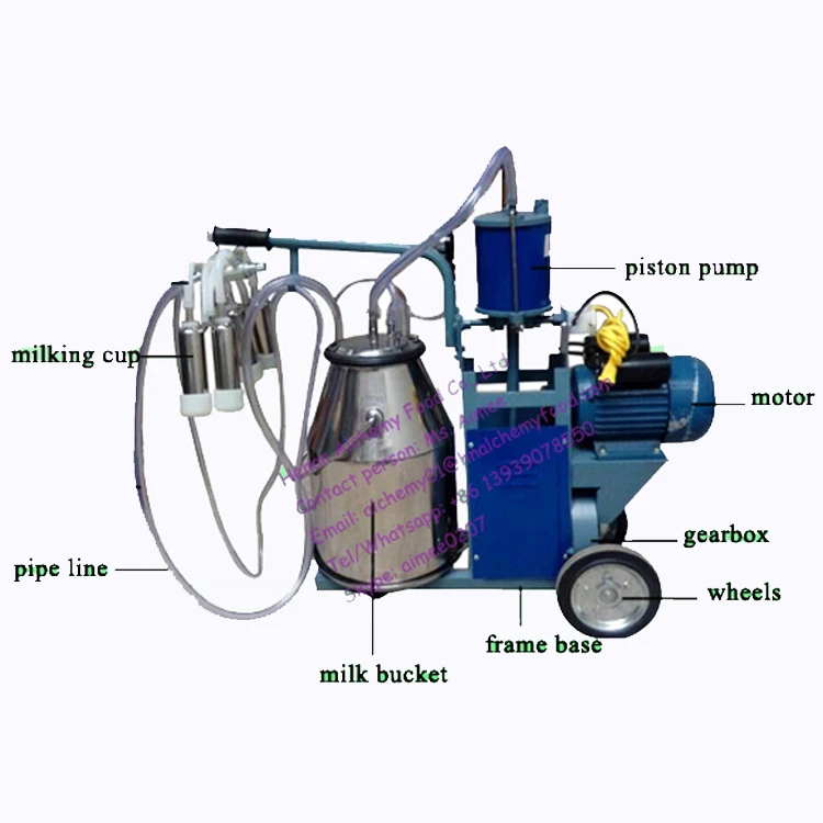 Съемная портативная Доильная машина для фермерских коров или коз