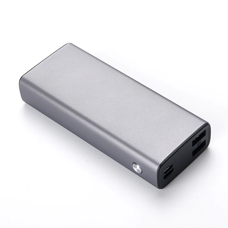 Мини Efest T61 USB серебристый умный внешний аккумулятор 10000 мАч портативное мобильное зарядное устройство