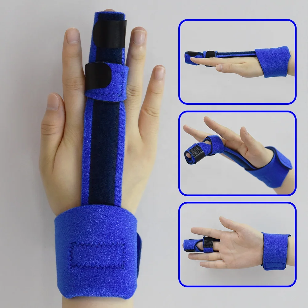 Gangsheng medical plasticity finger stabilizer splint brace support for first aid and post-operative care
