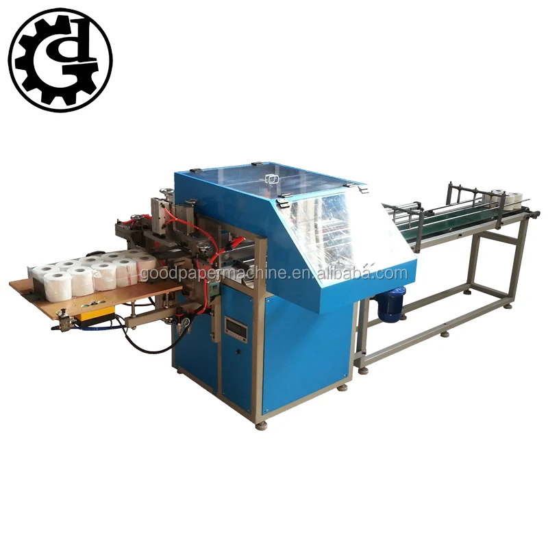 Low price semi automatic paper toilet rolls packing machine price