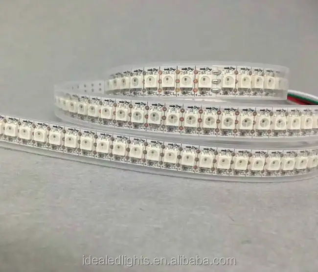 
Addressable waterproof 5V WS2812 144leds per meter LED flexible strip light 