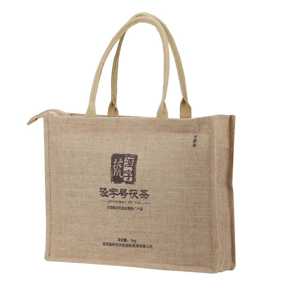 
Quality Waterproof Promotional Jute Bag Burlap Tote Bag Jute 