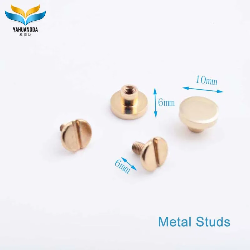 fashion new product shiny gold metal brass decorative studs  RS fitting for shoes bags