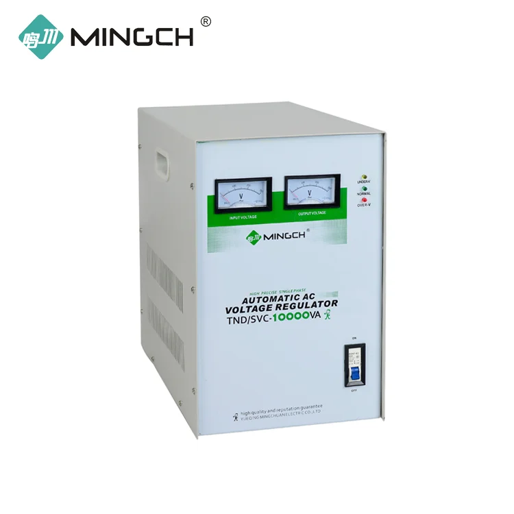 MINGCH Servo Motor TND Series Ac Automatic Power 10K 5K 3kw Voltage Regulator