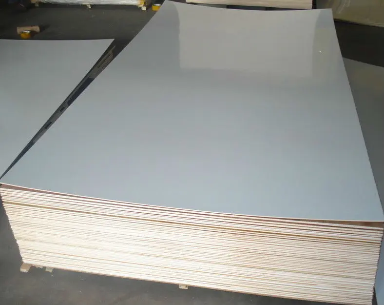 white mat polyester coated plywood for sale
