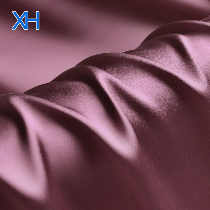Fashionable Pure Silk Satin For Robes Women Made in China by Xinhe Textiles