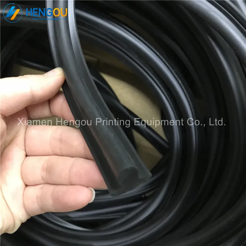 CD102 SM102 SM52 SM74 Profile rubber parts made in China black rubber size 18x15x8mm Profile Rubber Lace 93.021.023 53.021.024