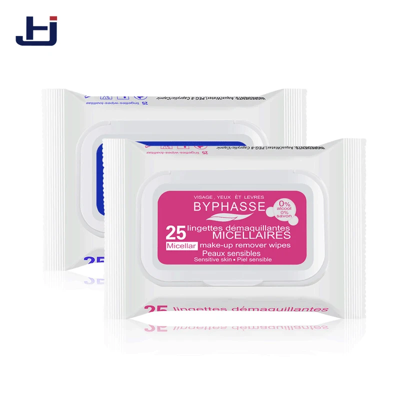 China makeup remover and nonwoven material remover wet wipe