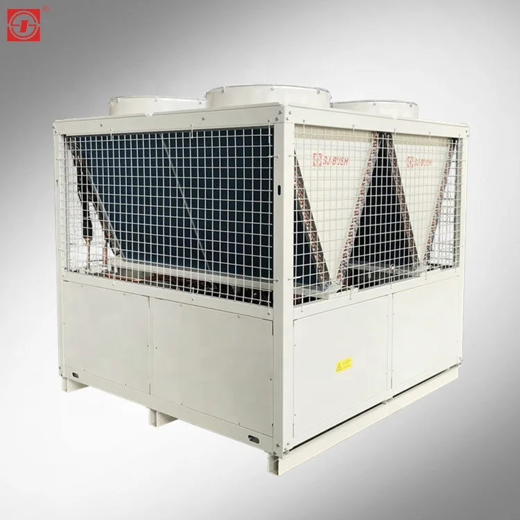 R22 refrigeration modular scroll screw compressor air cooled water chiller