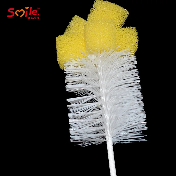 
bear baby bottle brush nipple brush for cleaning baby feeding bottle 