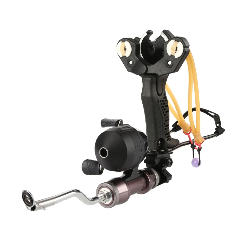 High Velocity Elastic Hunting Fishing Slingshot Catapult Bow Arrow Rest Bow Shooting SlingShot
