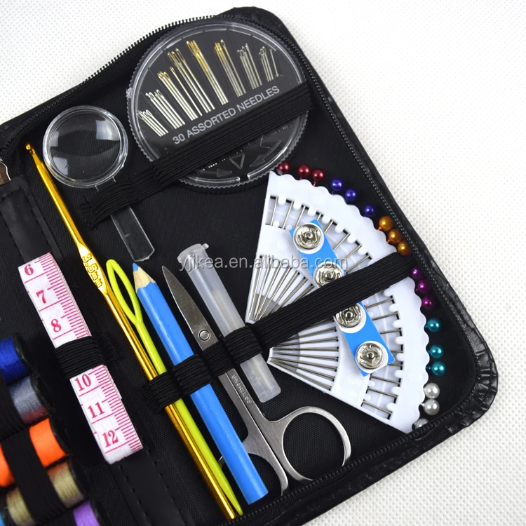 High Quality Black Professional Sewing Kit For Travelling
