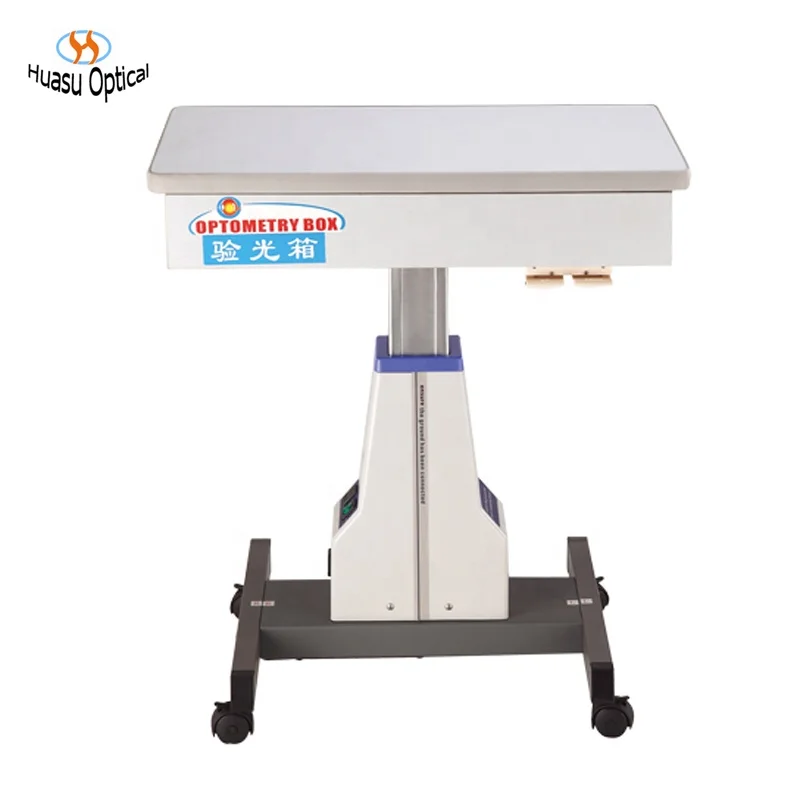 ophthalmic motorized auto table optometry electric work optical shop equipments