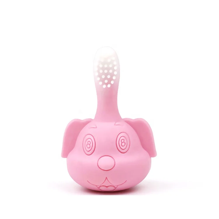 
2019 baby toothbrush baby infant training and teether holder kids toothbrush 