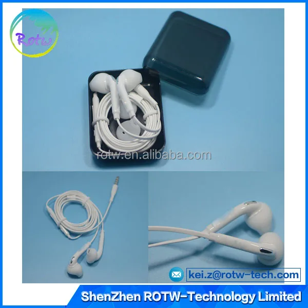 Для Samsung Galaxy S6 в наушники-вкладыши с микрофоном стерео наушники гарнитуры