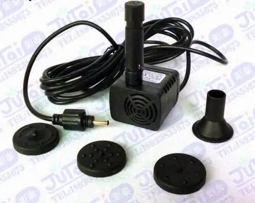 Eco-friendly плавающий центробежный погружной Высокой Головкой мини погружной насос фонтана со светодиодной подсветкой