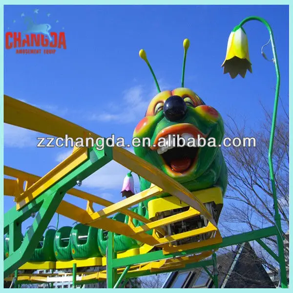 Spinning Coaster, Amusement Park Mini Roller Coaster Kiddie Ride Cheap Roller Coasters For Sale
