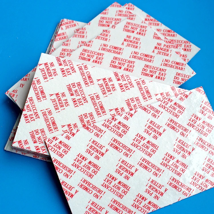 
natural plant fiber card desiccant sheet for shoes, food, pharmaceutical packaging 