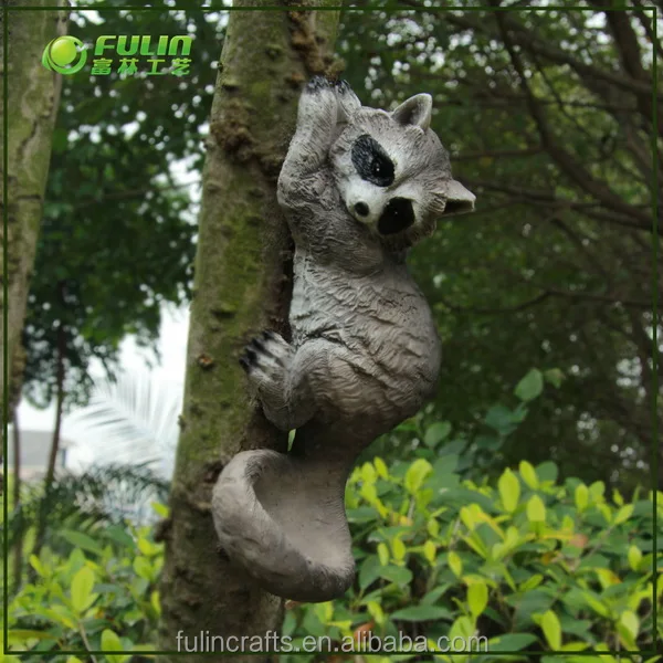 garden decoration resin squirrel figurine