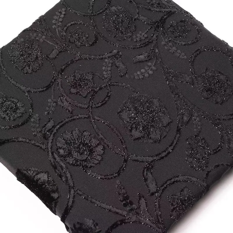 Sequin Iridescent Sparkly Lace Fabric For Haute Couture