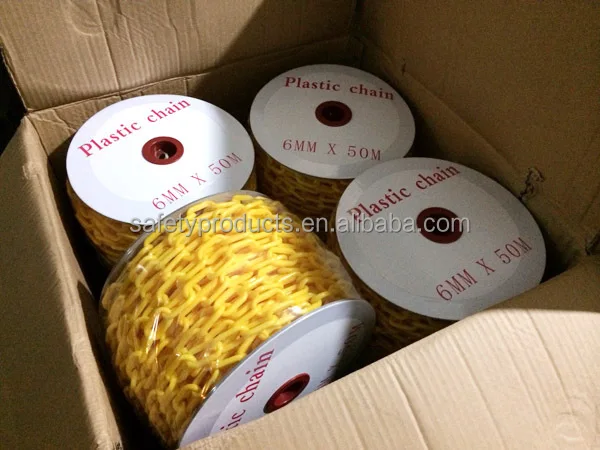 road safety 3mm plastic chain