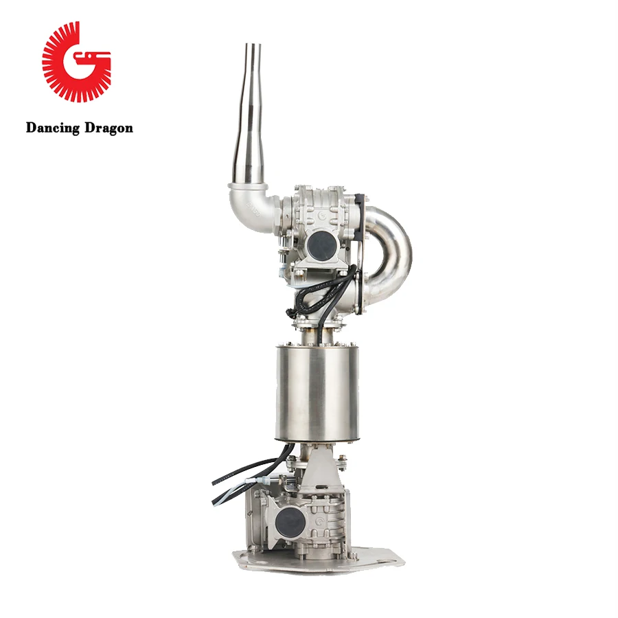 DMX512 China Wall Water Fountain Fireworks  Indoor Cast Iron  Rotating Swivel 2D Nozzle for Musical Fountain