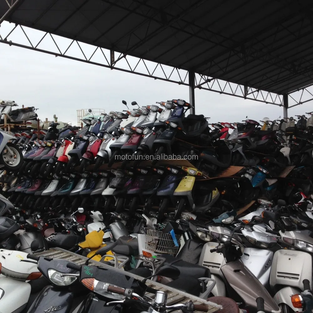 Japanese used scooter refitted repaired factory export