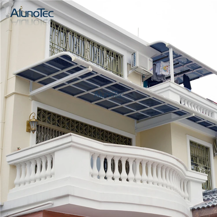 
Outdoor Canopy Waterproof Sunshade R Shape Balcony Cover Awning 