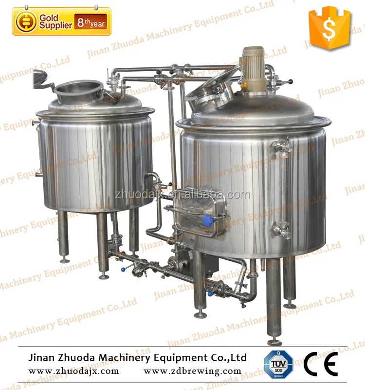 50-500l микро пивоварения, оборудование системы