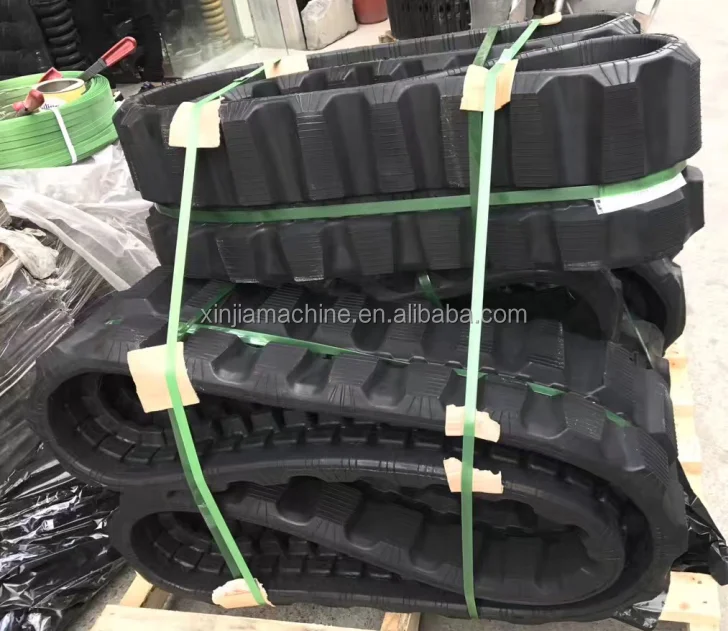 rubber track belt for kubota harvester 400x72.5 x links