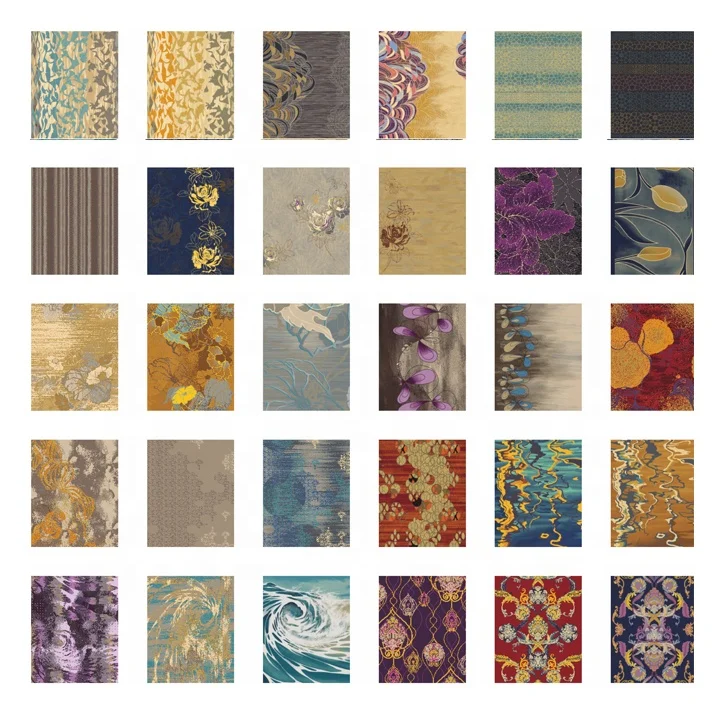 Wholesale Anti-slip Cinema Used Wall to Wall Nylon Hall Customized Rugs and Carpet Large