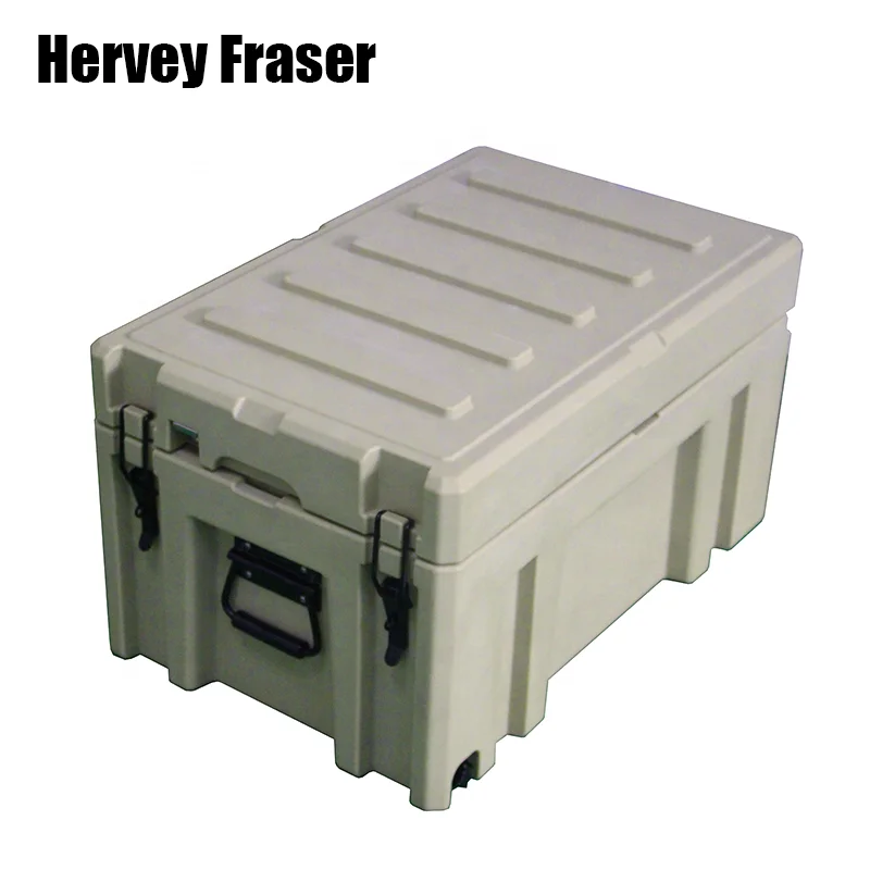 
90L LLDPE material plastic rotomolding cargo case 