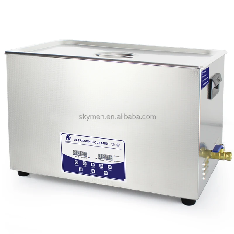 Heated stainless steel tank 30 liters EGR valve cleaning machine ultrasonic bath