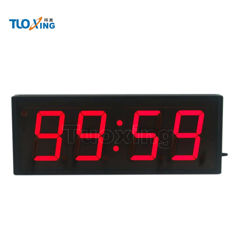 5 дюймов 4 знака после запятой светодиодные часы с будильником-диктофон