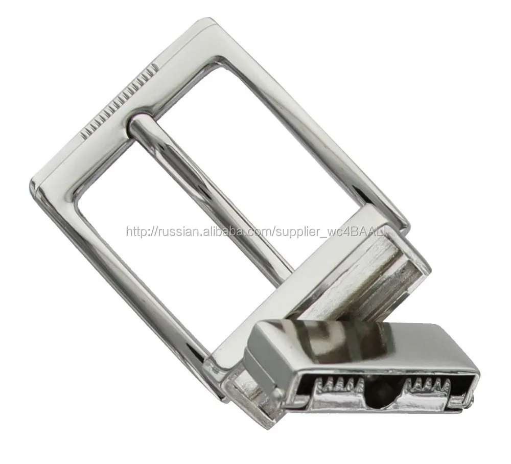 Высокое качество на хромированного металла реверсивный зажим пряжки ремня