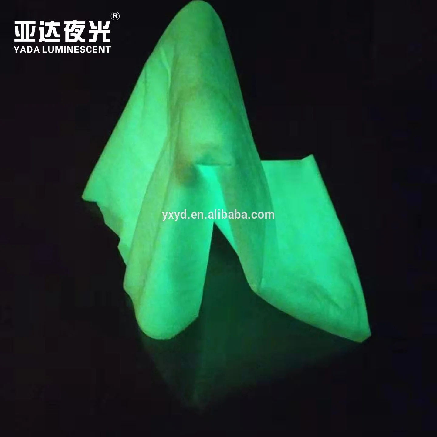 
Glow in the dark 100% Polyester fiber fabric with EN71 