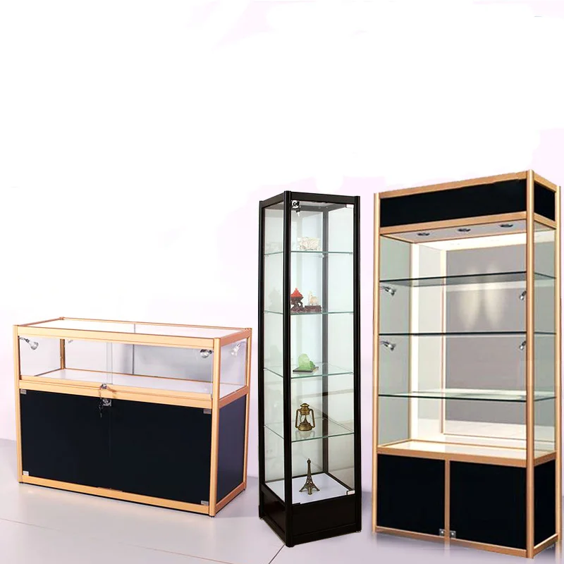 pharmacy display design medicine cabinet MDF with lock and