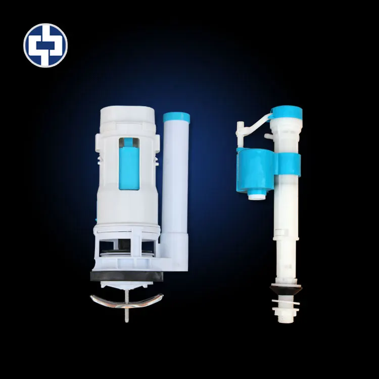 Sanitary ware dual fush valve toilet tank adjustable siphon flush valve