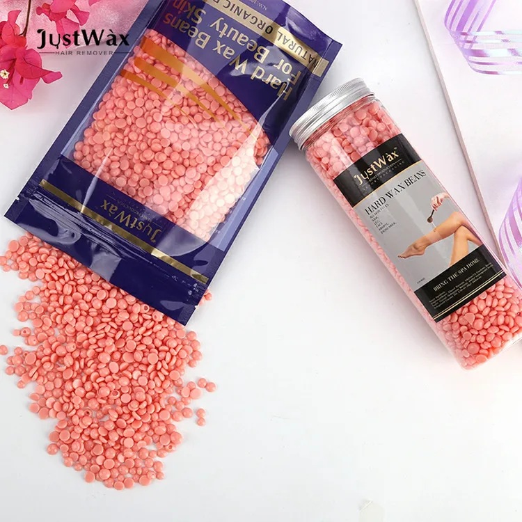 hot selling new painless hard wax beans depilatory hair removal wax with customized packing