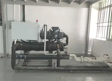 Water chilling system 240hp China professional Water Cooled Screw chiller manufacturer