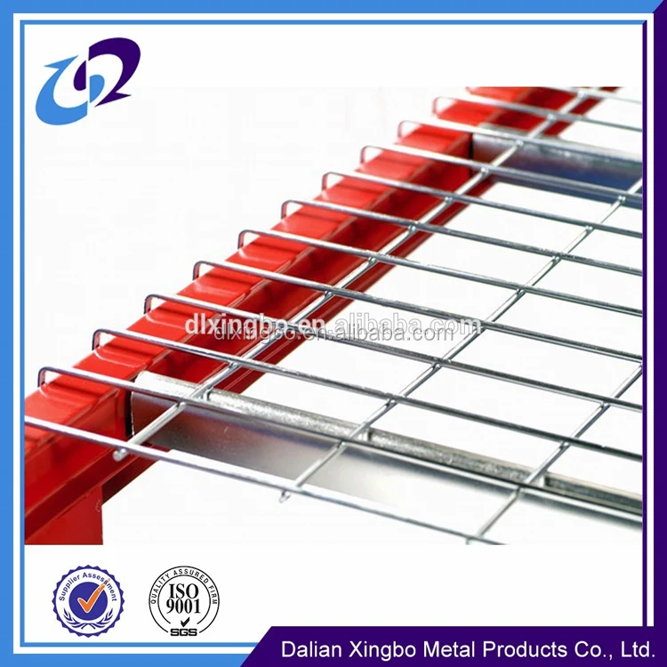High Quality Pallet Rack System Powder Coated Wire Mesh Decking Pallet