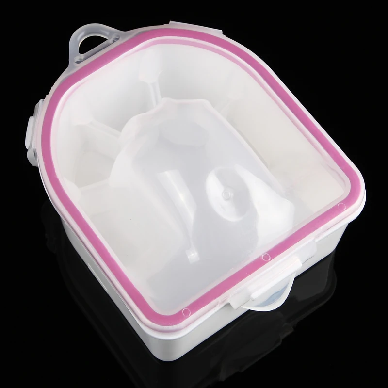 Double Layer Thickening Foam Hand Manicure Bowl Finger Tips Soaker Remover Treatment nails supplies for Nail Treatment