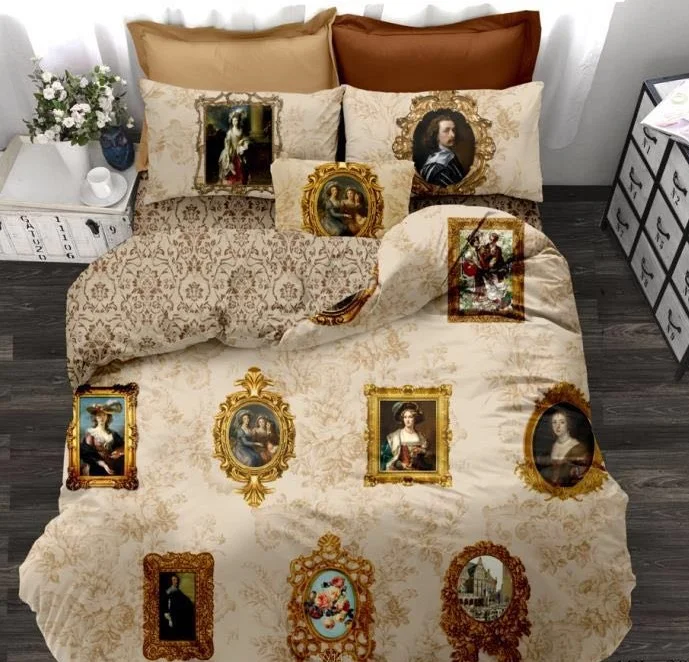 
3D/5D digital printed character bed sheets Luxury Duvet Cover, dream catcher bedding sets. 