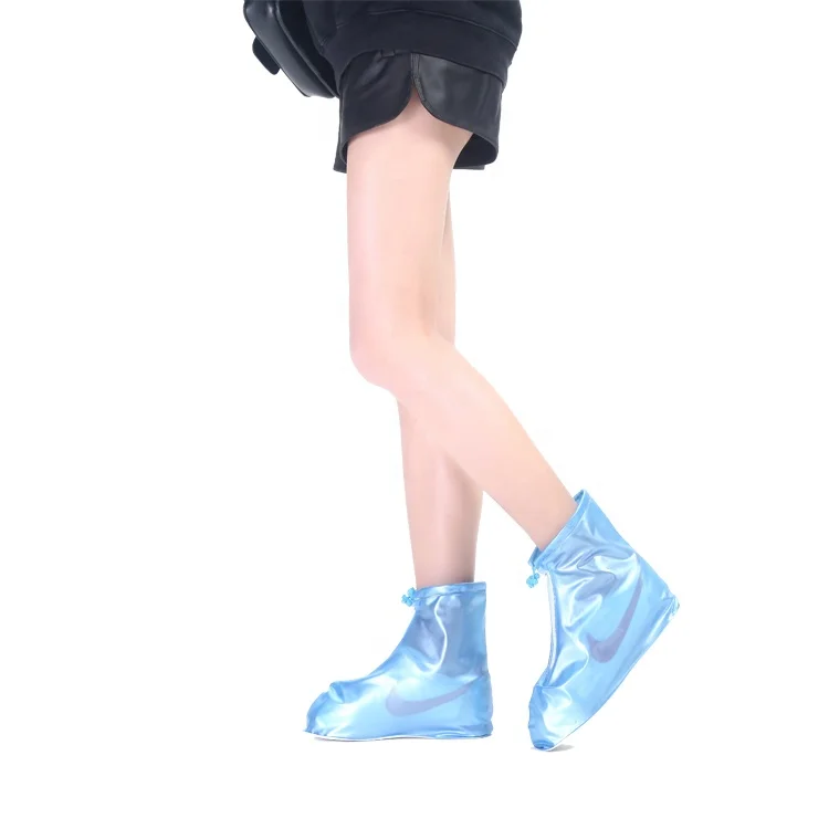 
Reusable PVC rubber material rain shoe covers 
