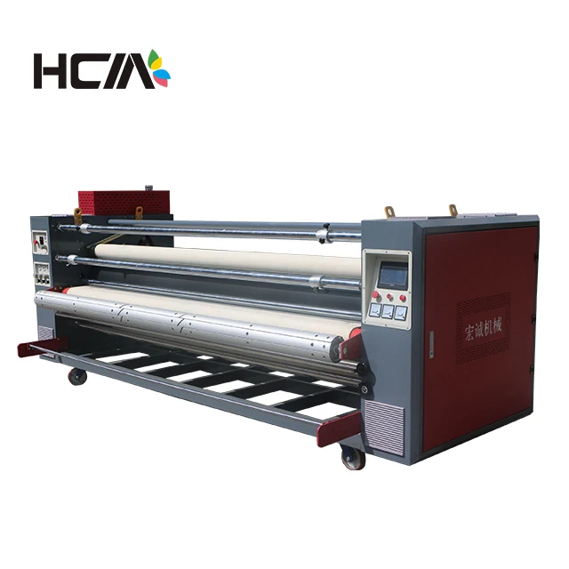 2020 New 3.2m width Calender roll heat press machine/ rotary heater transfer machine for sublimation press