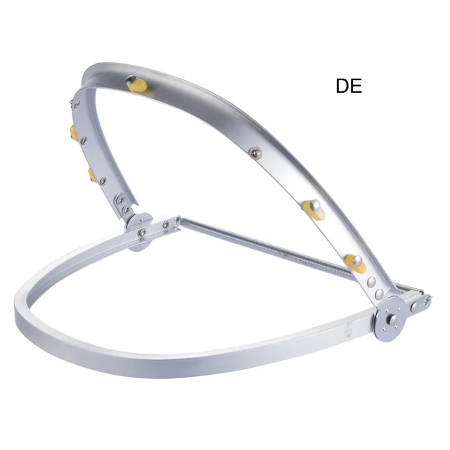 
JULI-D-1002-3, Aluminal material Safety Face shield bracket, Transparet Face shield visor 